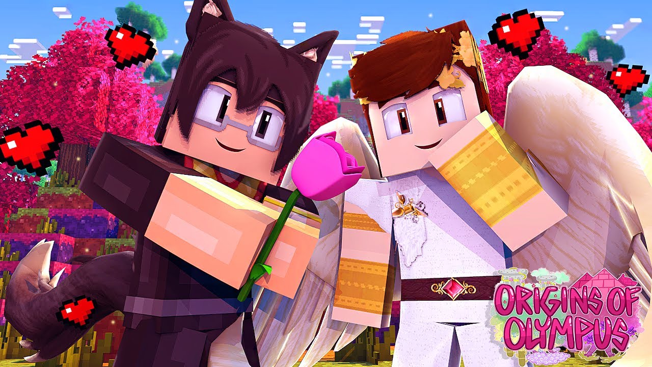 Minecraft Origins of Olympus - MY BOYFRIEND! #18 (Minecraft Percy Jackson Roleplay)