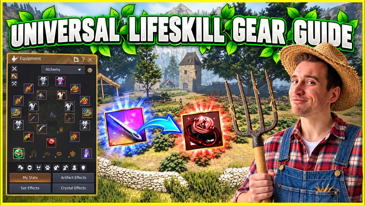 Ultimate Guide To Universal Lifeskill System | BDO Guide