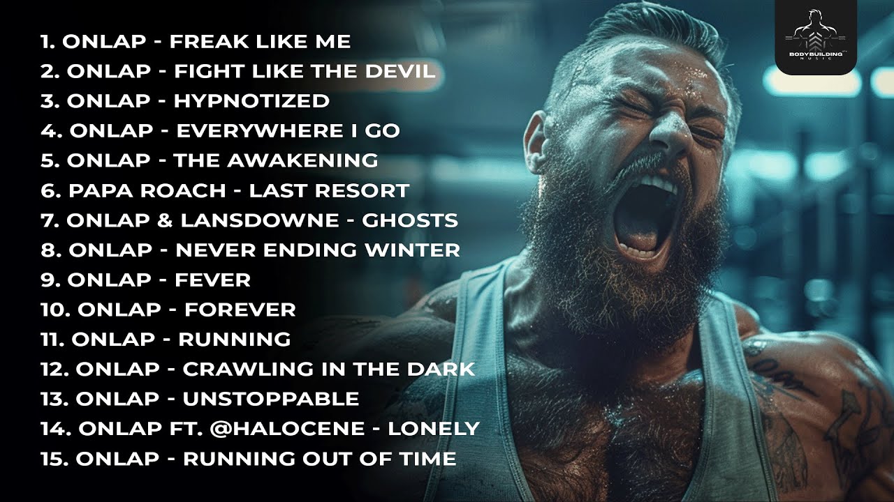 Workout Music Mix 2024 ☠ Best Hard Rock ☠ Workout Motivation Playlist ft. ONLAP