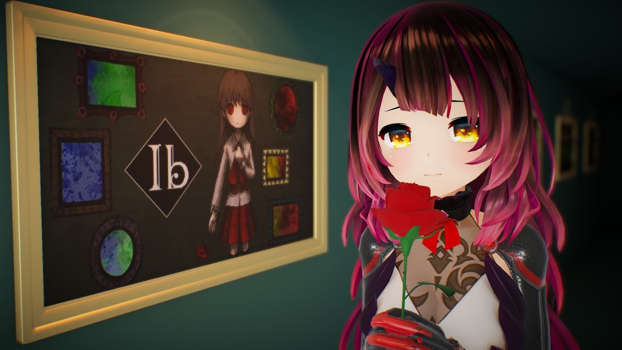 【Ib/リメイク】美術館にやってきたけどなにかおかしい？完全初見＃2【ホロライブ/ #ロボ子生放送】