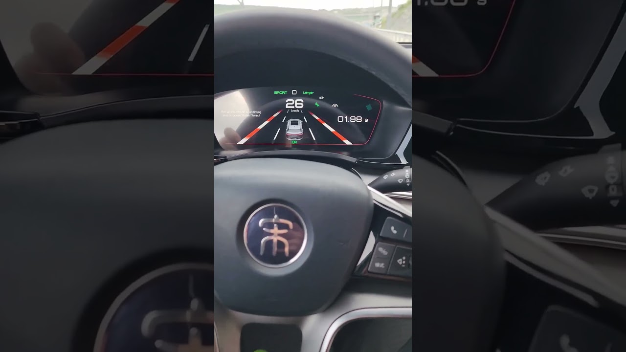 How Fast is the BYD Song Plus? 0-100 km/h Test ⚡🔥