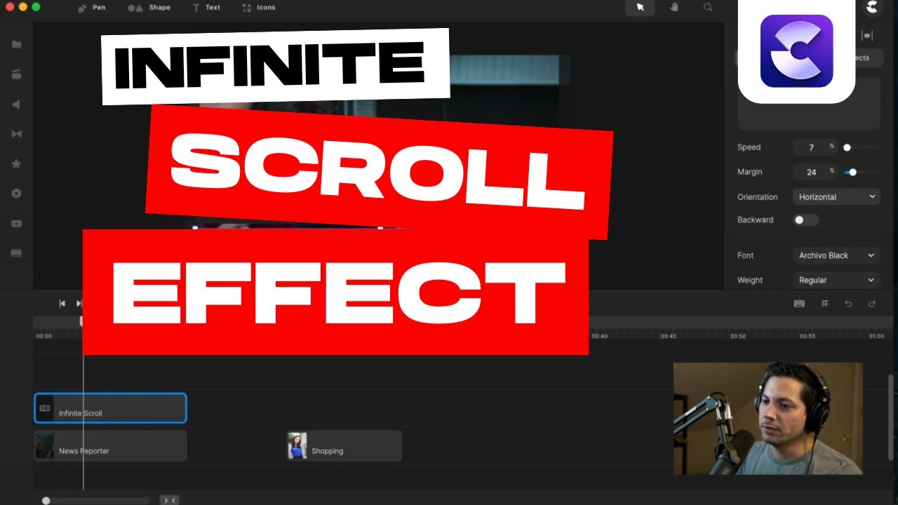 CreateStudio - Infinite Scroll Effect