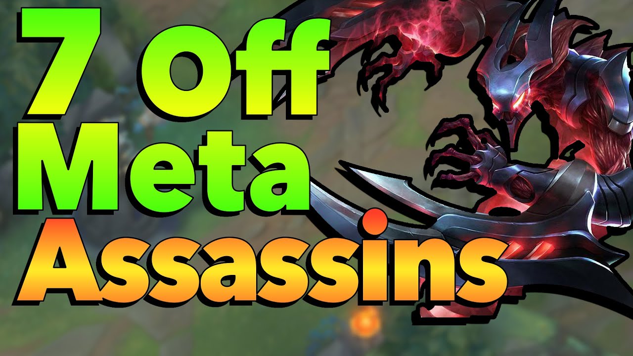 7 Strong Off Meta Assassin Champions ft Redmercy | League of Legends