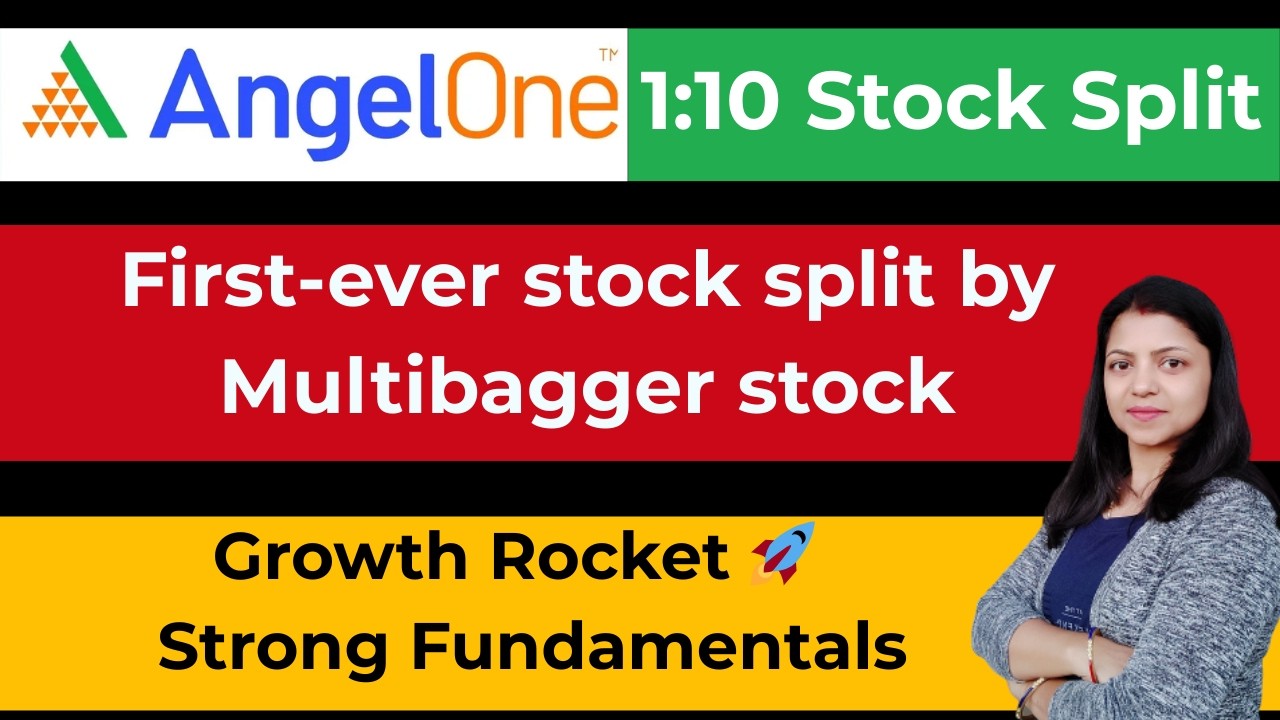 Angel One 1:10 stock split - Record date | what shareholders will get? | Angel One fundamentals
