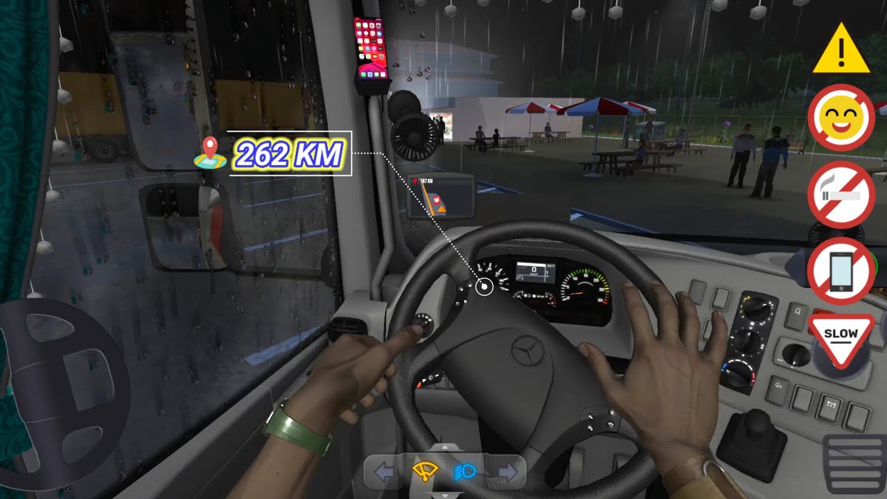 Truck Simulator : Ultimate l Restaurant 🌧️⛱️🍔 l Zuuks l Mobile Gameplay l CAMGAME👽🎮
