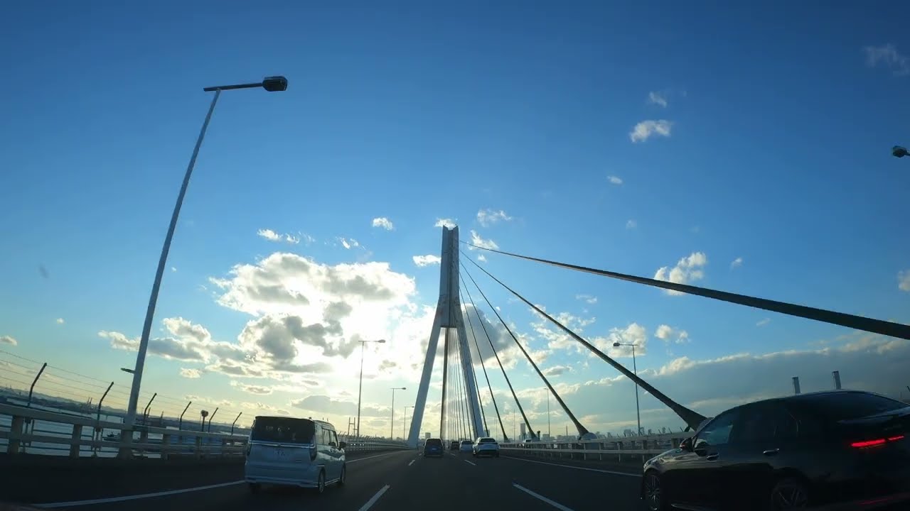2026-01 Highway Driving in Tokyo-Japan (4K / Lo-Fi BGM) / 首都高ドライブ（ローファイBGM）大井JCT〜生麦JCT