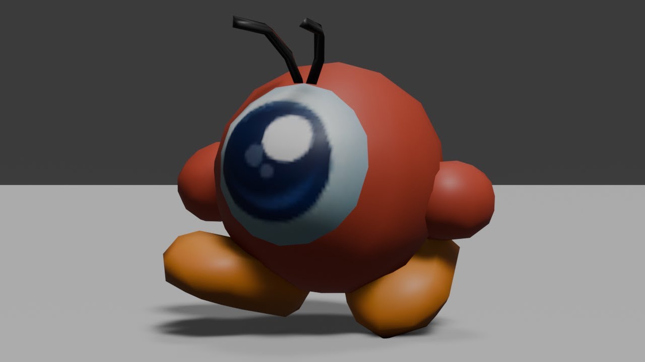 Waddle Doo dancing to that dinky song from Return to Dreamland