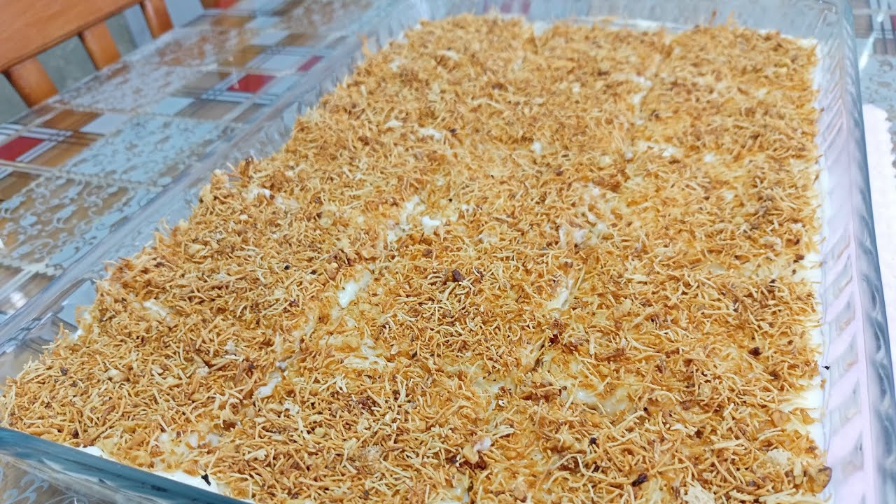 Muhallebili Kadayıf Tatlısı / Muhallebili Çıtır Kadayıf Tatlısı Nasıl Yapılır?