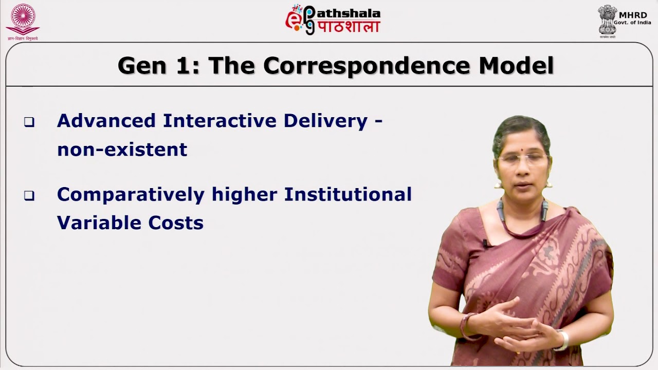 M-23. Models of Distance Education