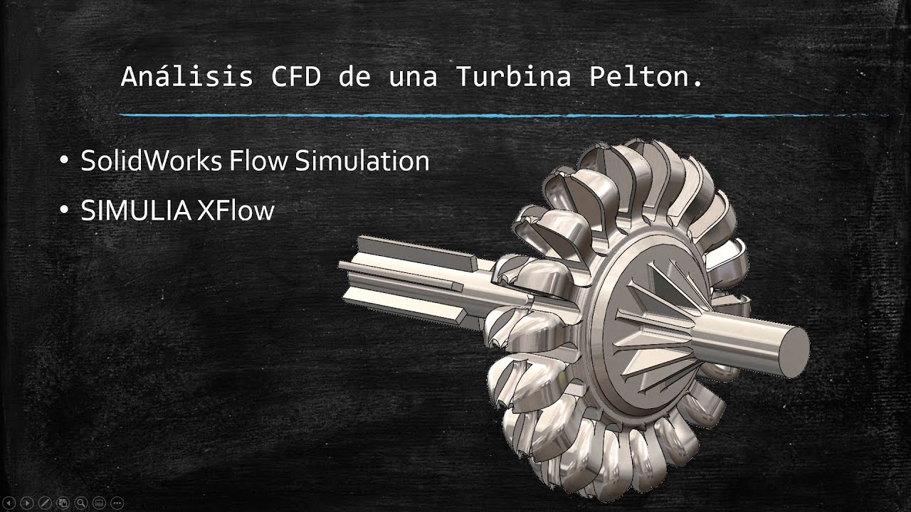 SIMULIA XFlow - Tutorial de análisis de una turbina Pelton