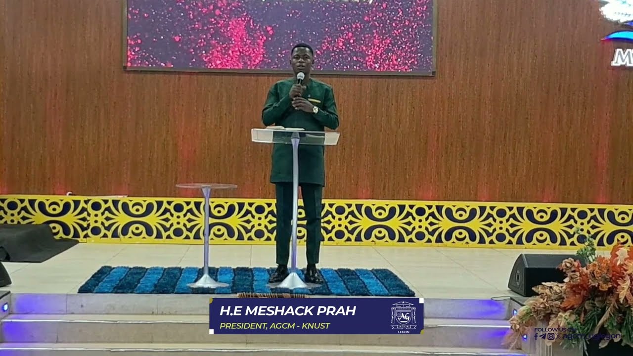 H.E Meshack Prah || The Lord My Sheperd