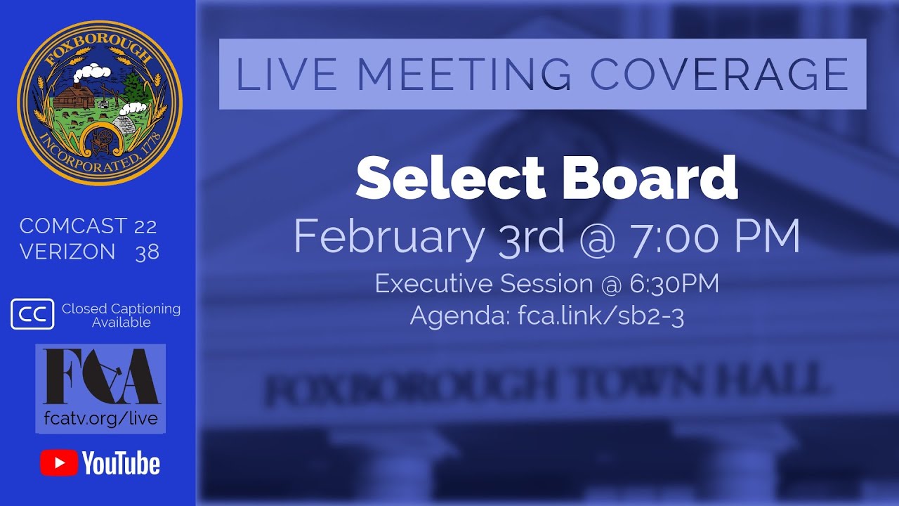 Select Board 2/3/26