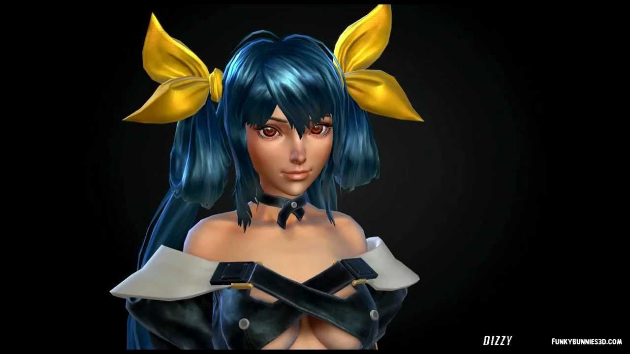 GuiltyGear - Dizzy game model