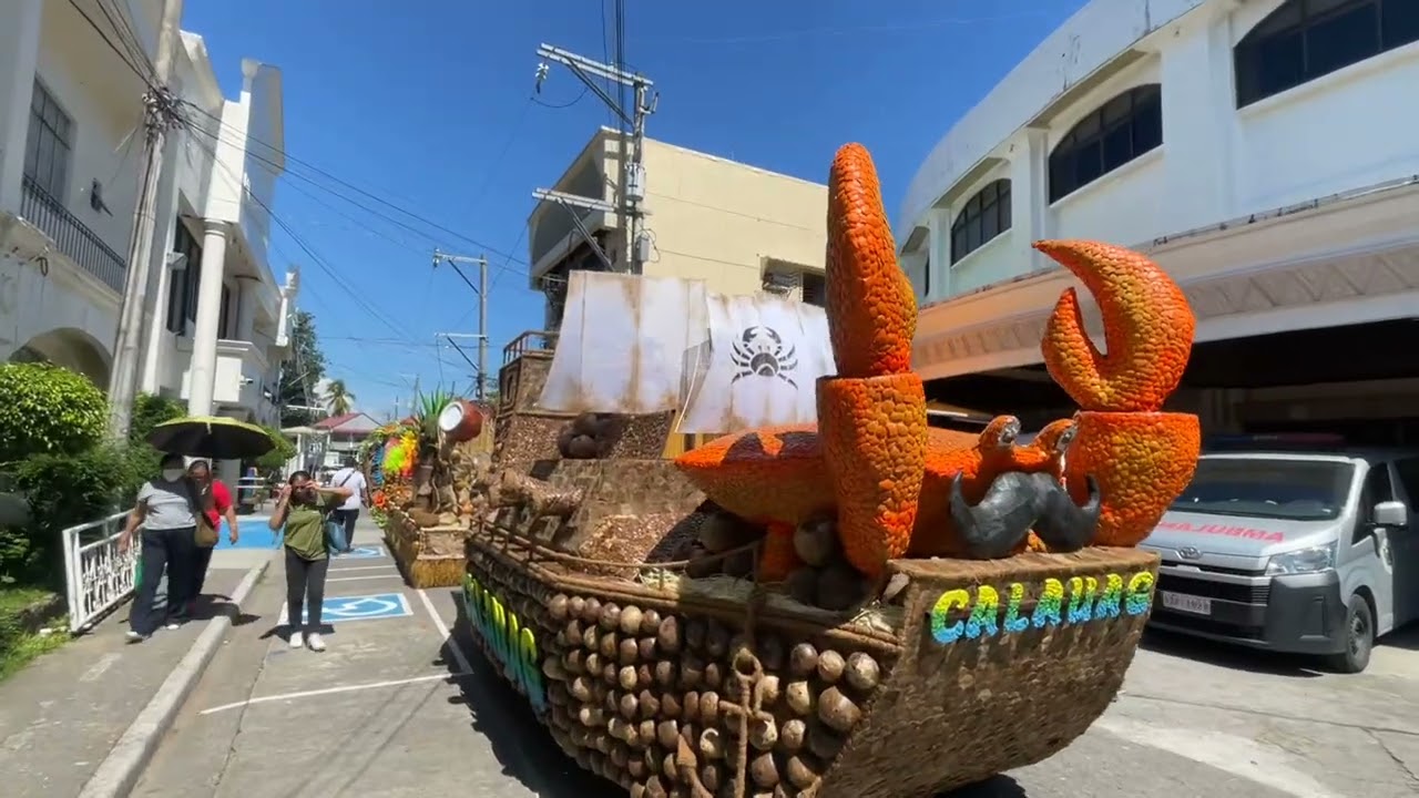 Floats from various towns in Quezon for Niyogyugan Festival 2025