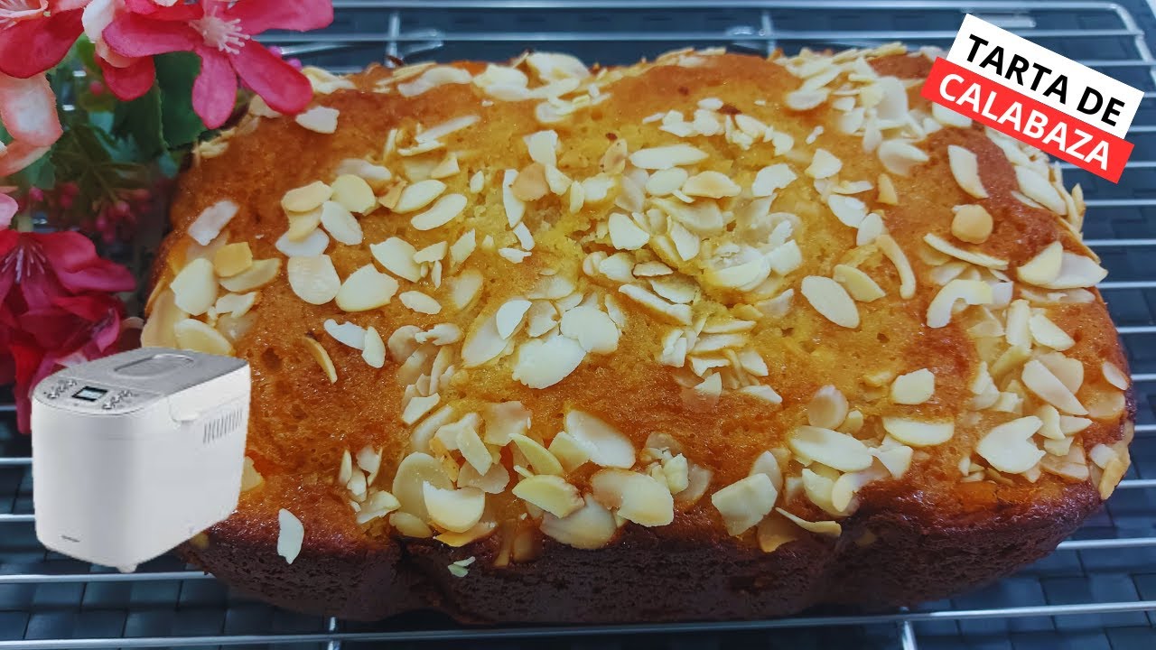 TARTA DE CALABAZA en Panificadora.