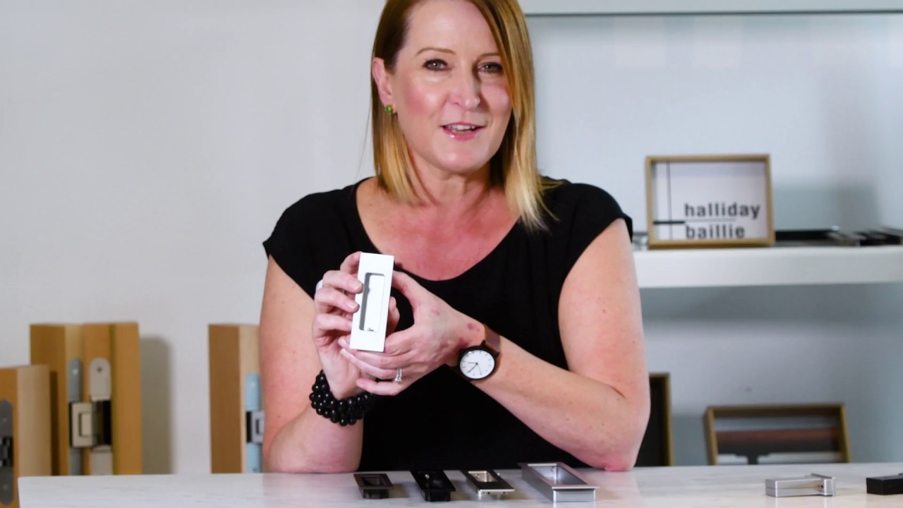 Halliday + Baillie - Flush Handles - Sliding - presented by Tanya Rive