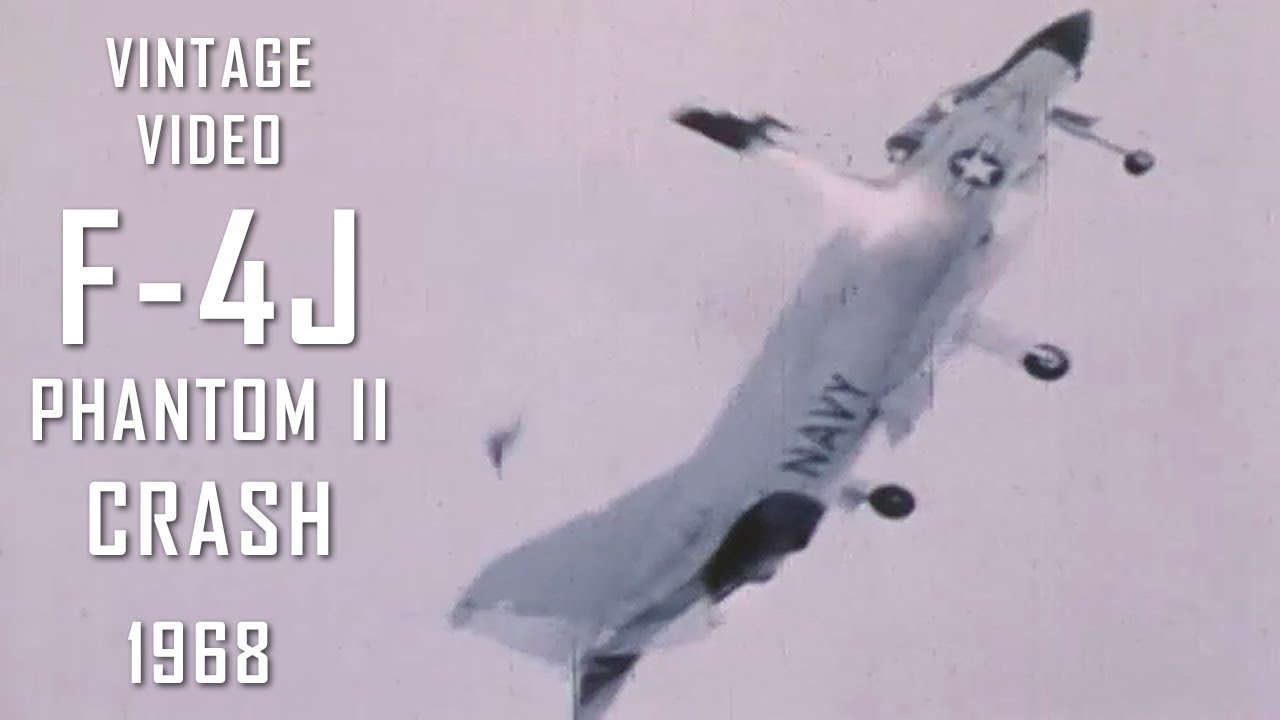 F-4J Phantom II Crash at St. Louis (1968)
