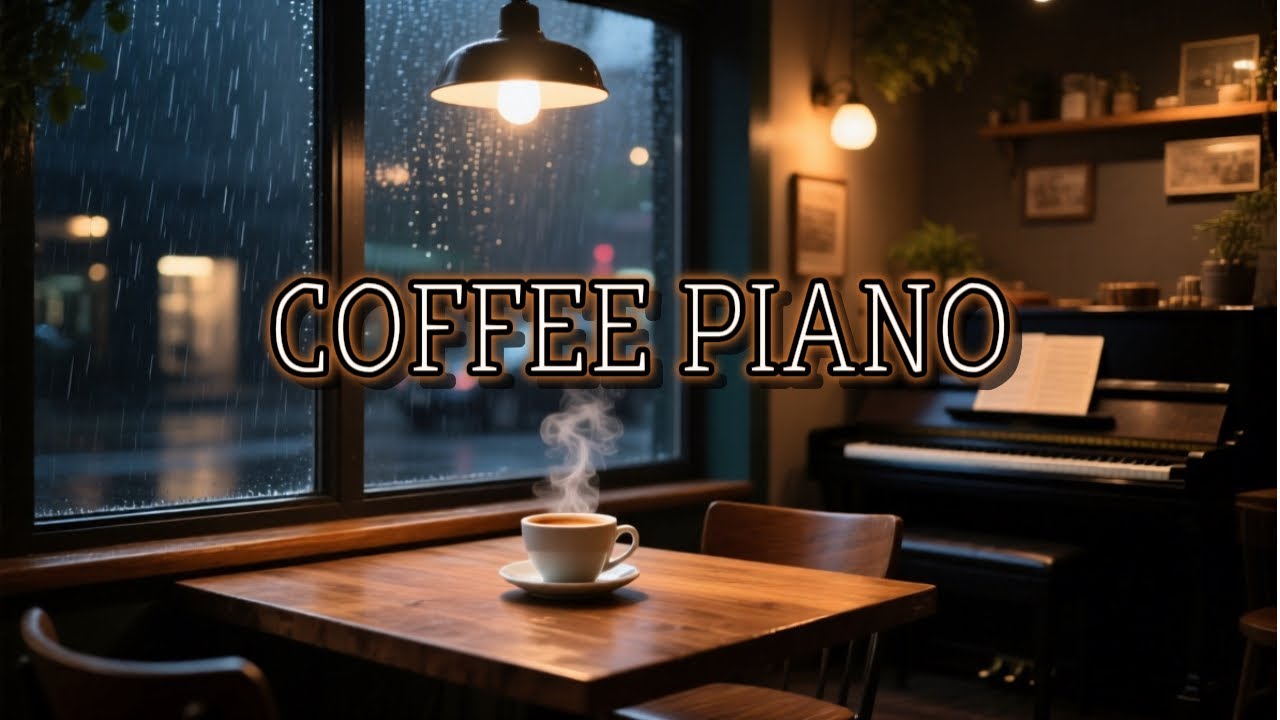 Relaxing Piano Music for Studying ☕ Coffee Shop Ambience & Deep Focus