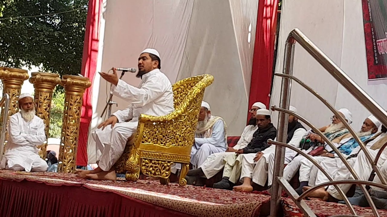 Huzaifa Vastanvi Nikha majlis sagar (MP)