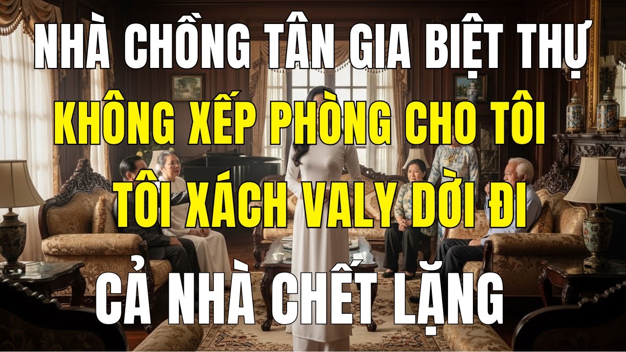 Nhà Chồng Tân Gia Biệt Thự, Nhưng Không Xếp Phòng Cho Tôi — Khoảnh Khắc Tôi Xách Vali Đi Khiến