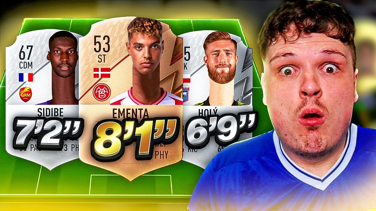 Using the TALLEST team in FUT CHAMPS in FIFA 22...
