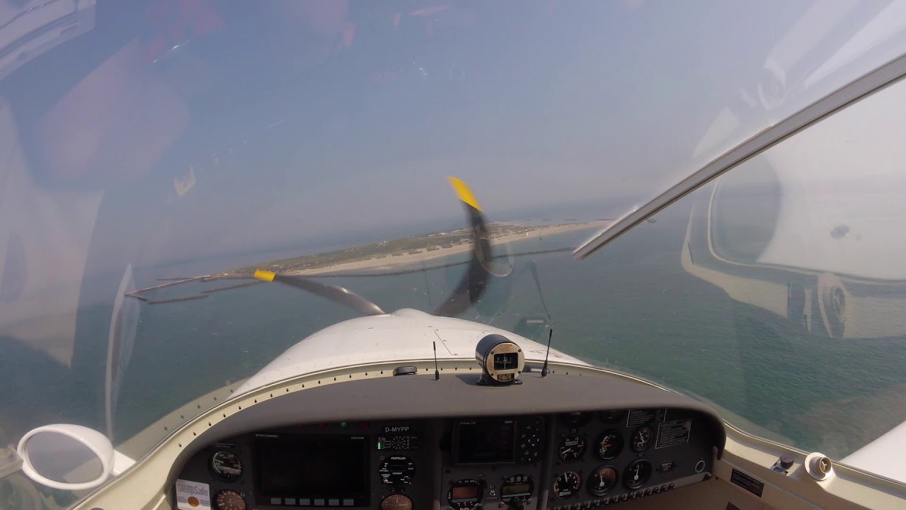 Landing on a tiny island in the middle of the Northsea - Helgoland, Germany