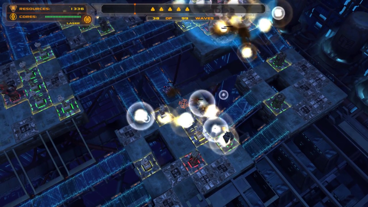 Defense Grid - Mission 20 - Last Stand - Super Grinder - Gold