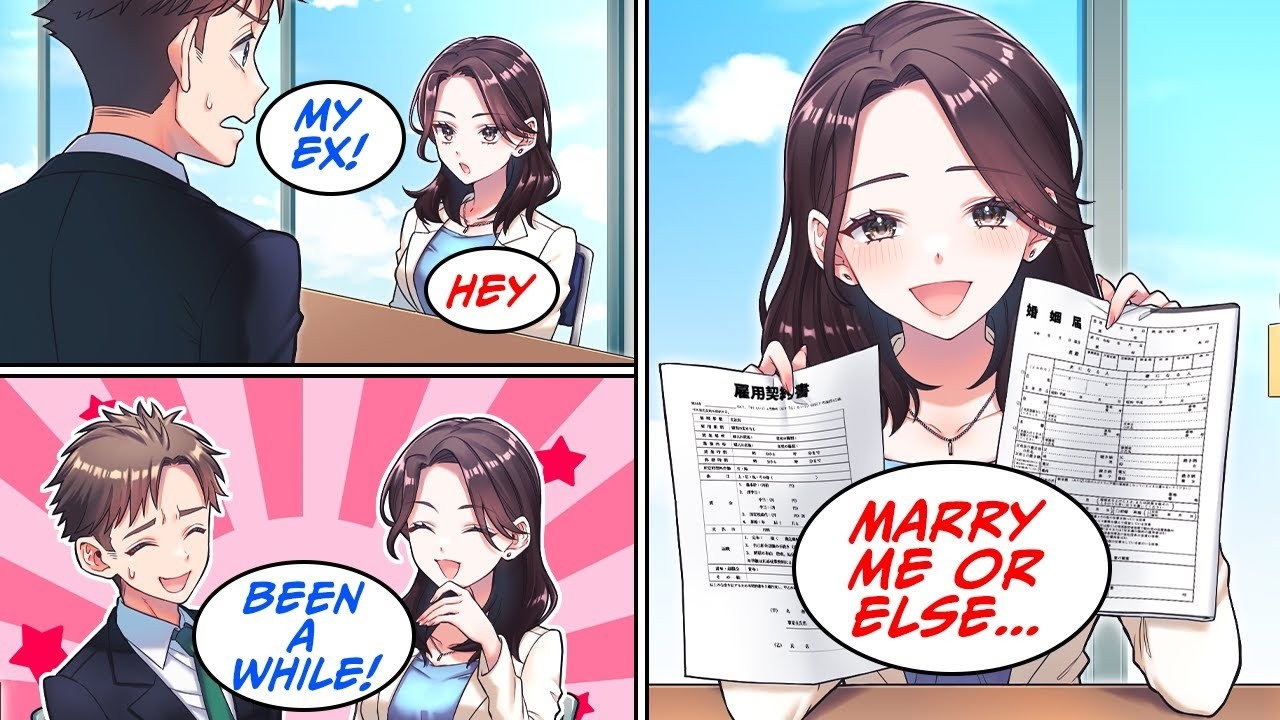 [Manga Dub] I went to a job interviewer, but the interviewer was my ex and&hellip; [RomCom]