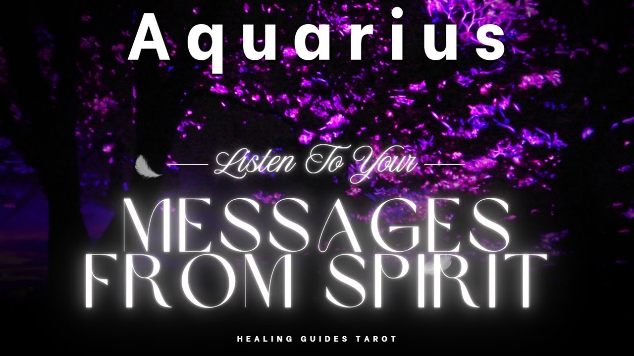 Aquarius 😇SPIRIT HAS YOUR BACK💥 YOU GOT THIS!😁👍