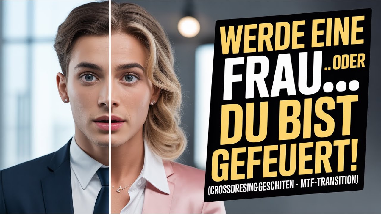 „Werde eine Frau… oder du bist gefeuert! 😱💼 (Crossdressing-Geschichten – MtF-Transition)“ -