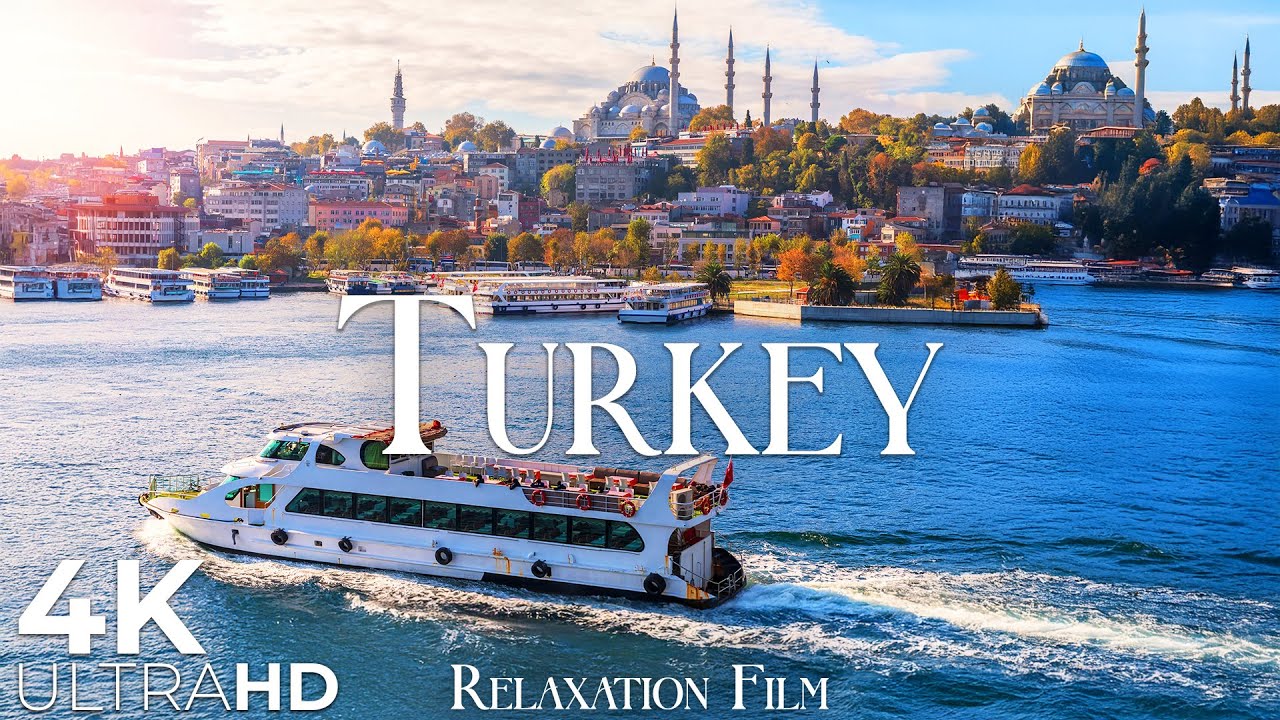 Турция 4K (Turkey) &bull; Расслабляющий фильм с видами Турции под успокаивающую музыку &bull; Relaxation Film