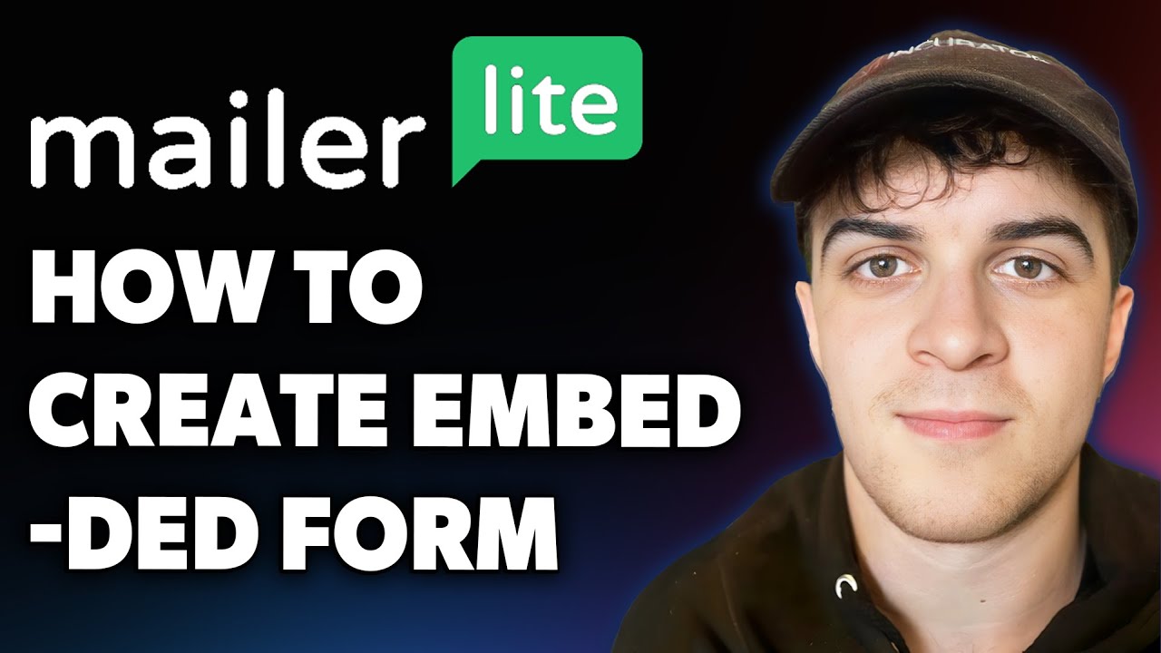 Как создать встроенную форму в Mailerlite (полное руководство на 2025 год)