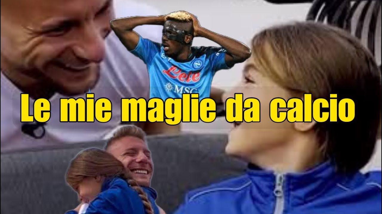 Vi faccio vedere tutte le mie magliette da calcio ! 🥳⚽️😍😍