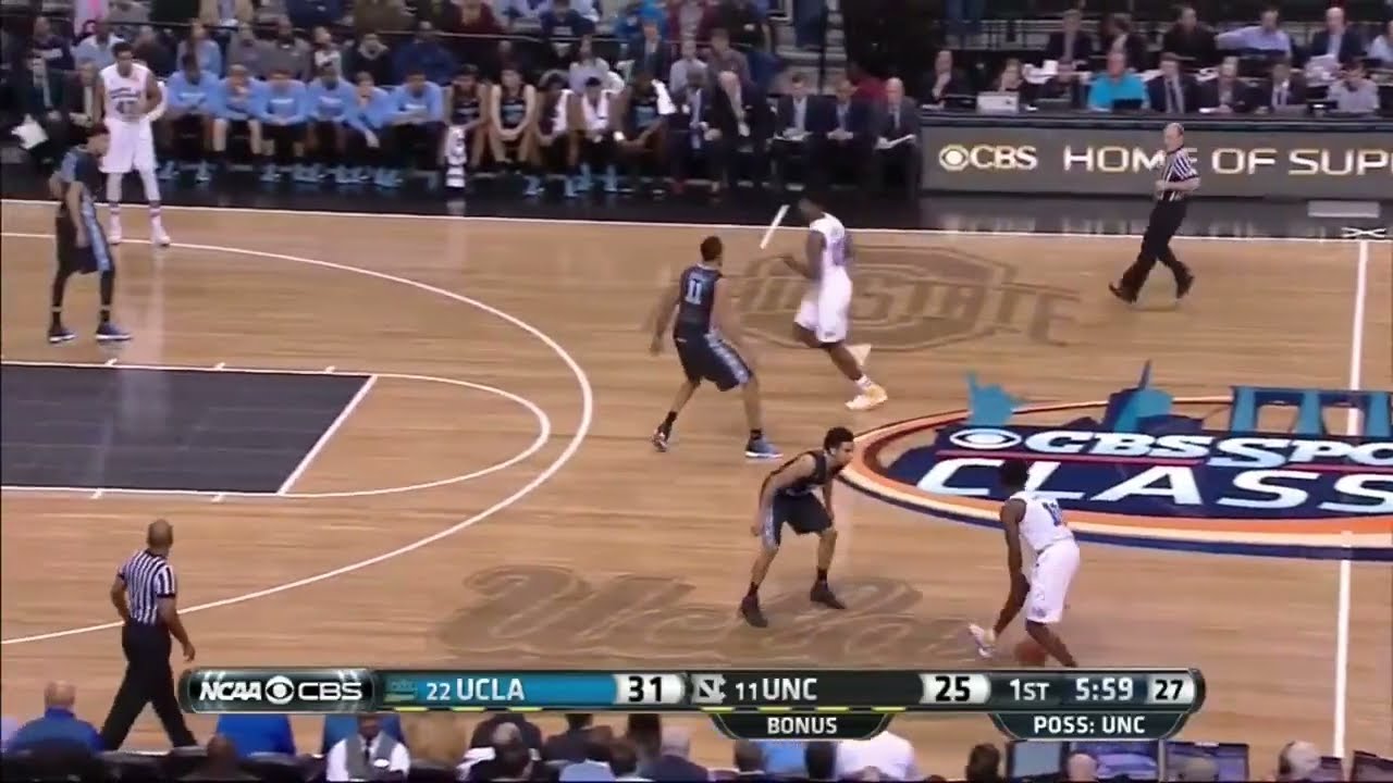 North Carolina Men's Basketball Defense - Trap 1st Pass