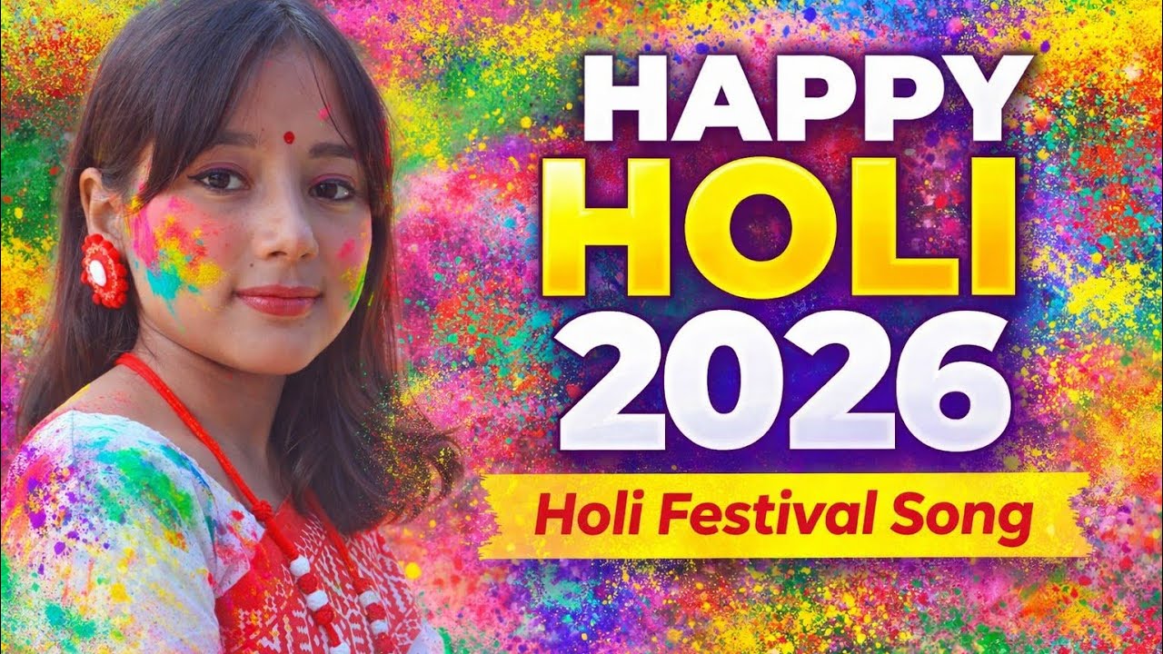 Holi Color Festival Music 2026 | Happy Holi Instrumental 🎨 | Festival Vibes by Simanta Adhikari