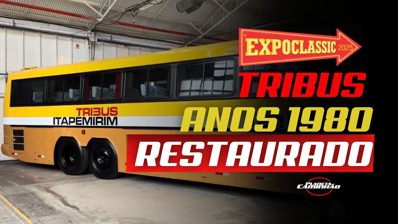 TRIBUS Itapemirim espetacularmente RESTAURADO! Voltando ao passado na Expoclassic 2025
