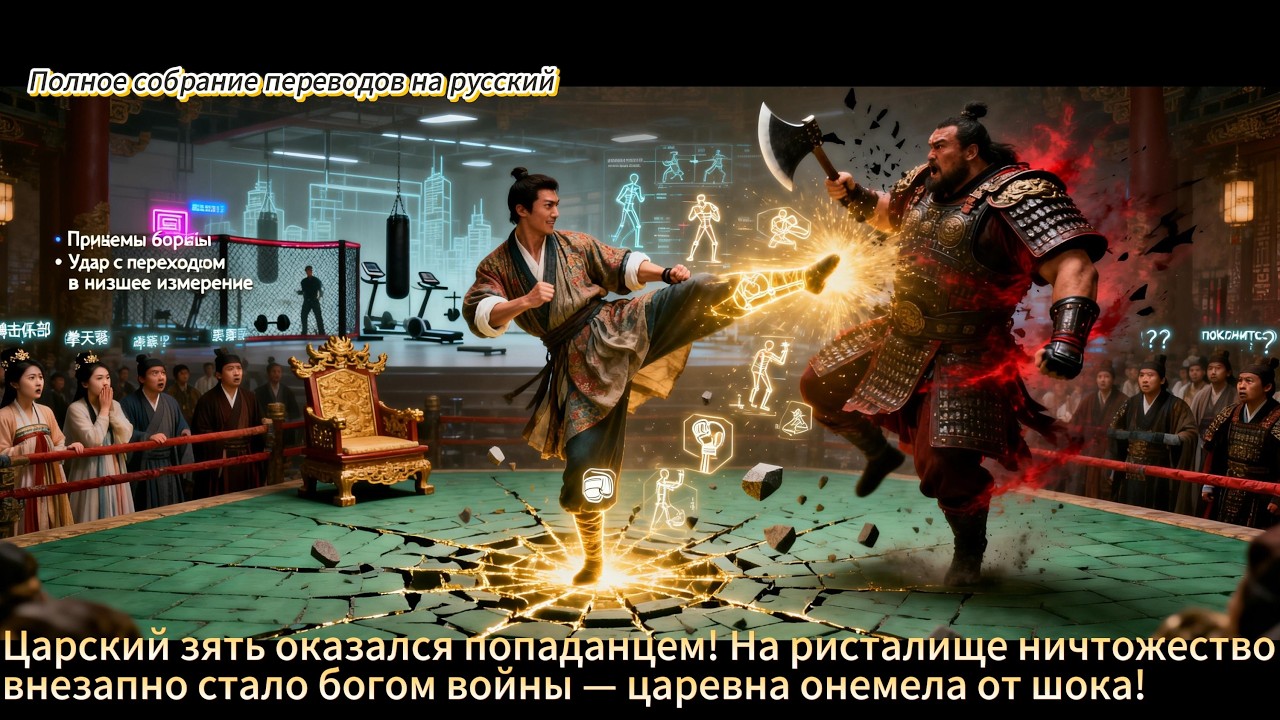 Царский зять — попаданец! Неудачник стал богом войны на ристалище, царевна в шоке!