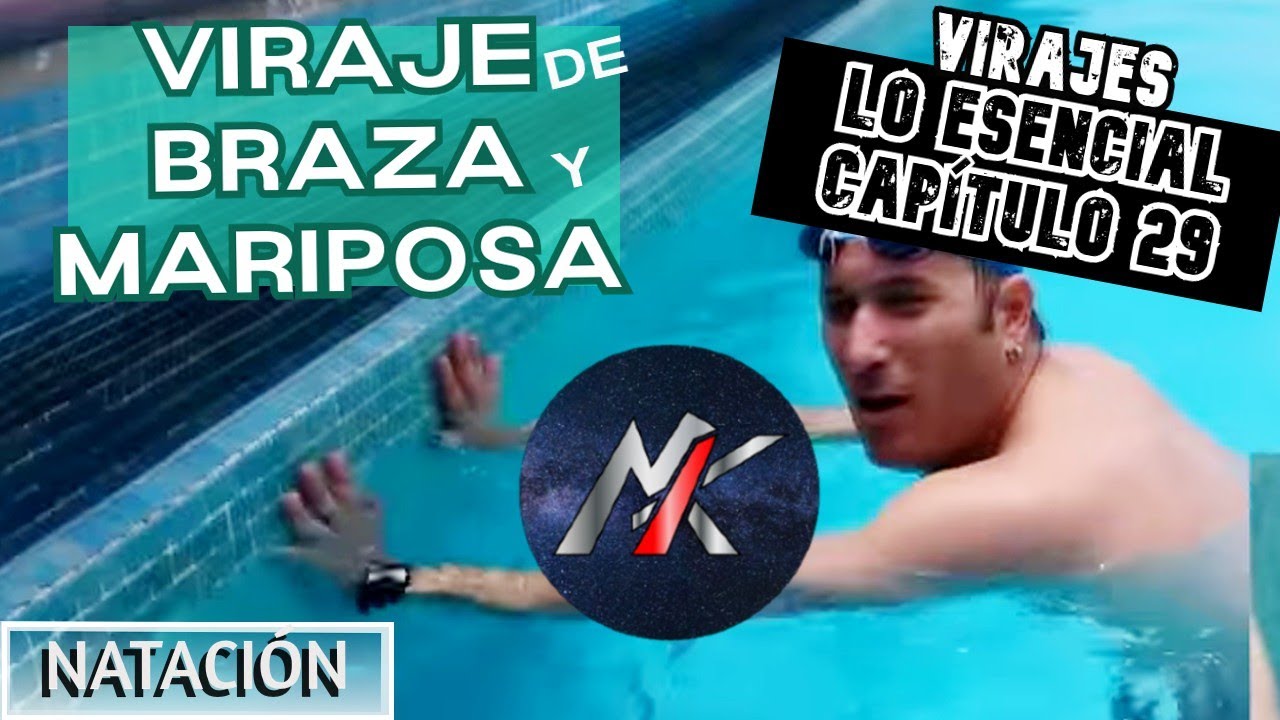 🏊 VIRAJE de BRAZA Y MARIPOSA ↪ Capítulo 29: VIRAJES ♒ [Lo Esencial]