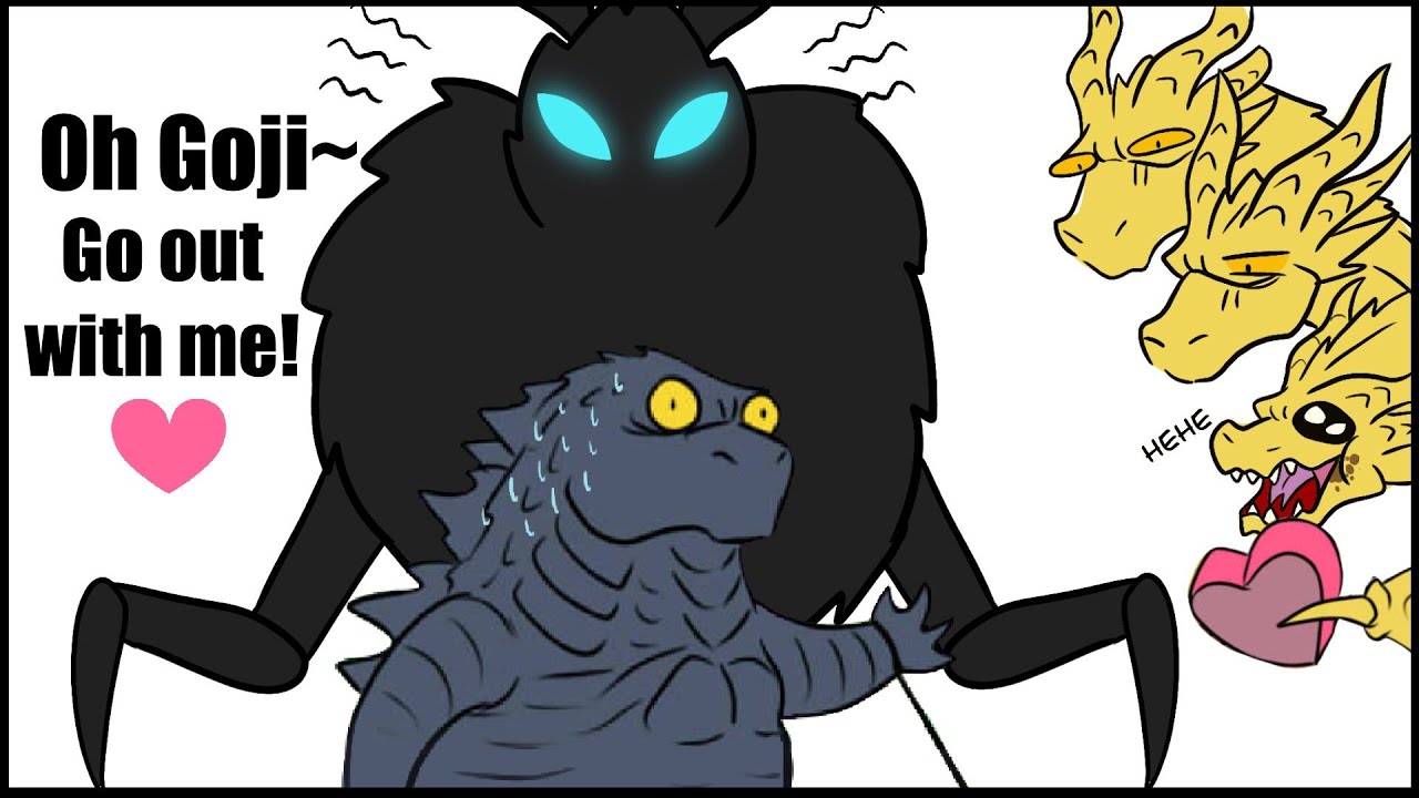 Godzilla GVK | Мотра расплачивается за то, что Годзилла пригласил её на свидание! (Godzilla Comic...