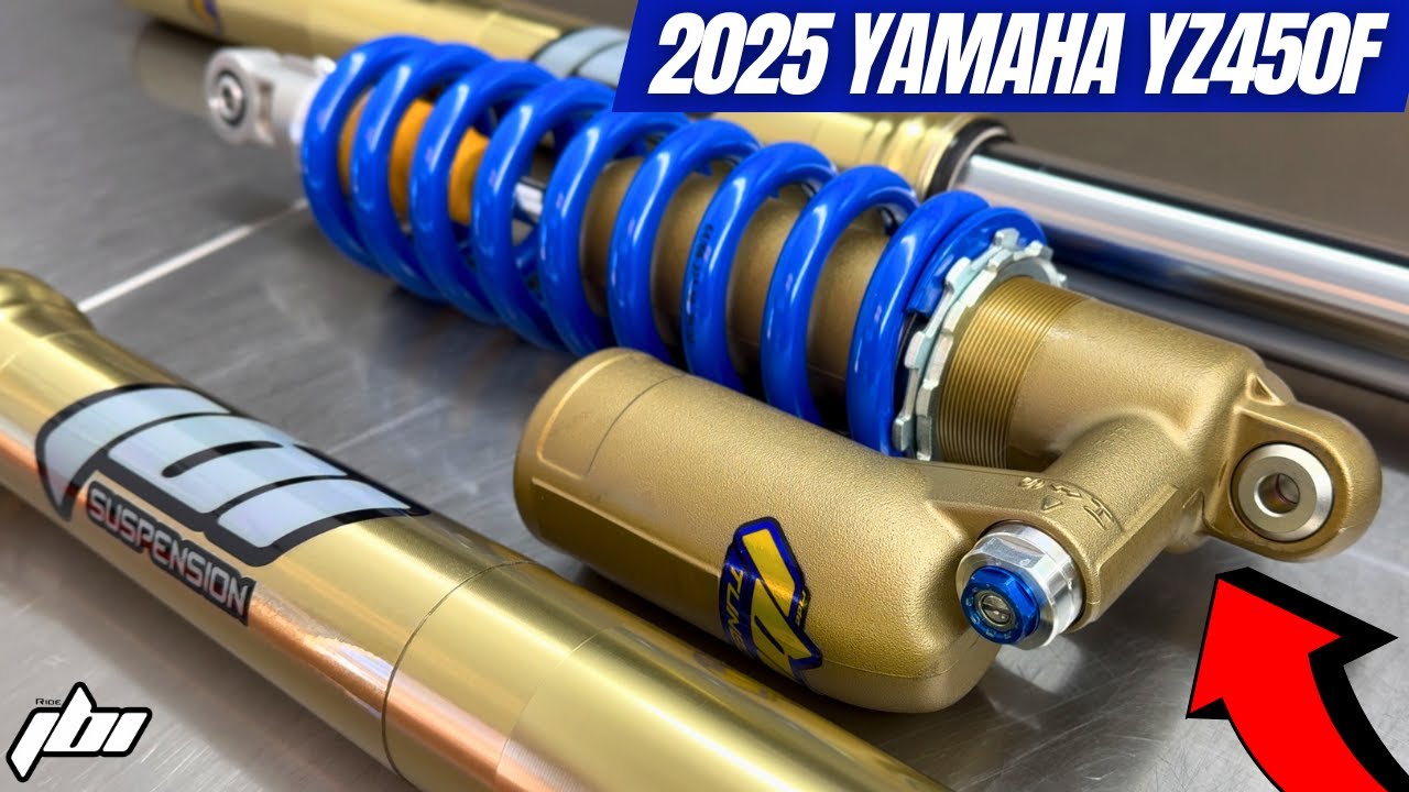 Best KYB Suspension Mods for 2025 Yamaha YZ450F | Ride JBI