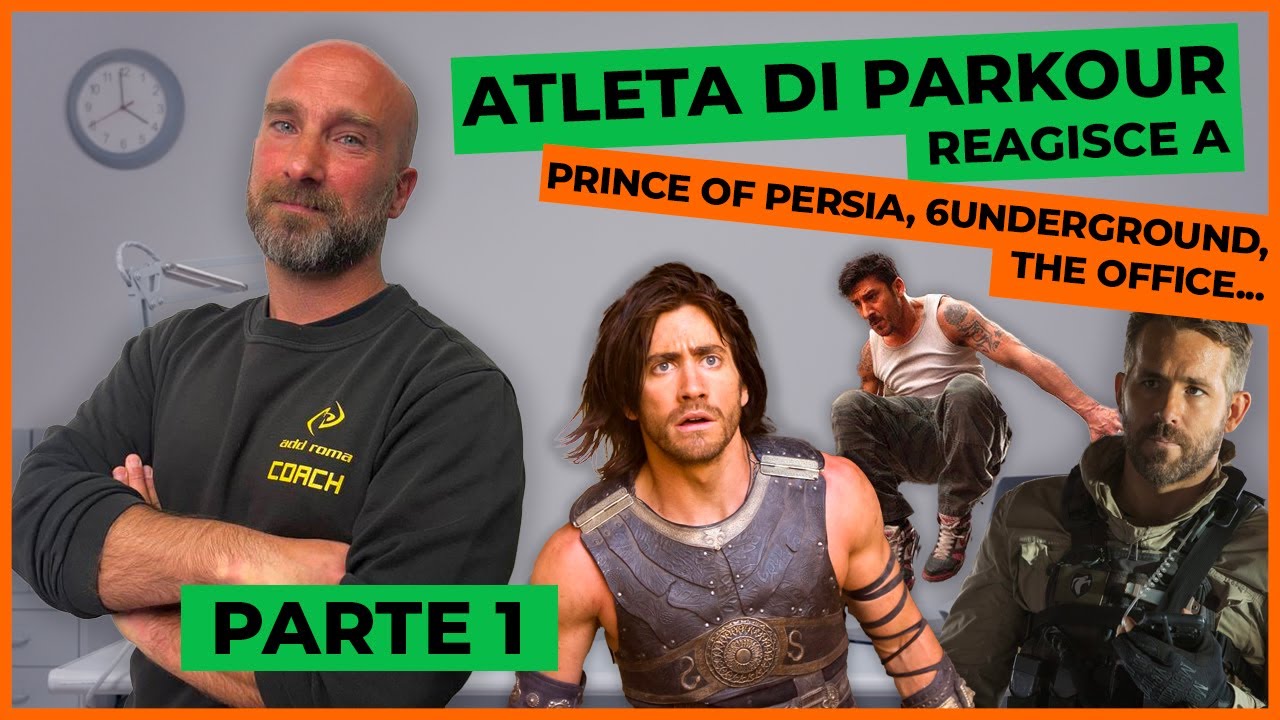 ESPERTO DI PARKOUR reagisce a PRINCE OF PERSIA, 6 UNDERGROUND, DAREDEVIL... PARTE 1⎮ Slim Dogs