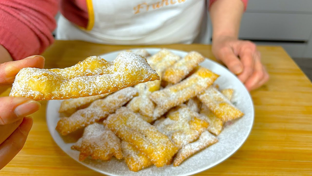 Chiacchiere Senza Glutine 🌽 🆓  Ed è Carnevale per tutti!