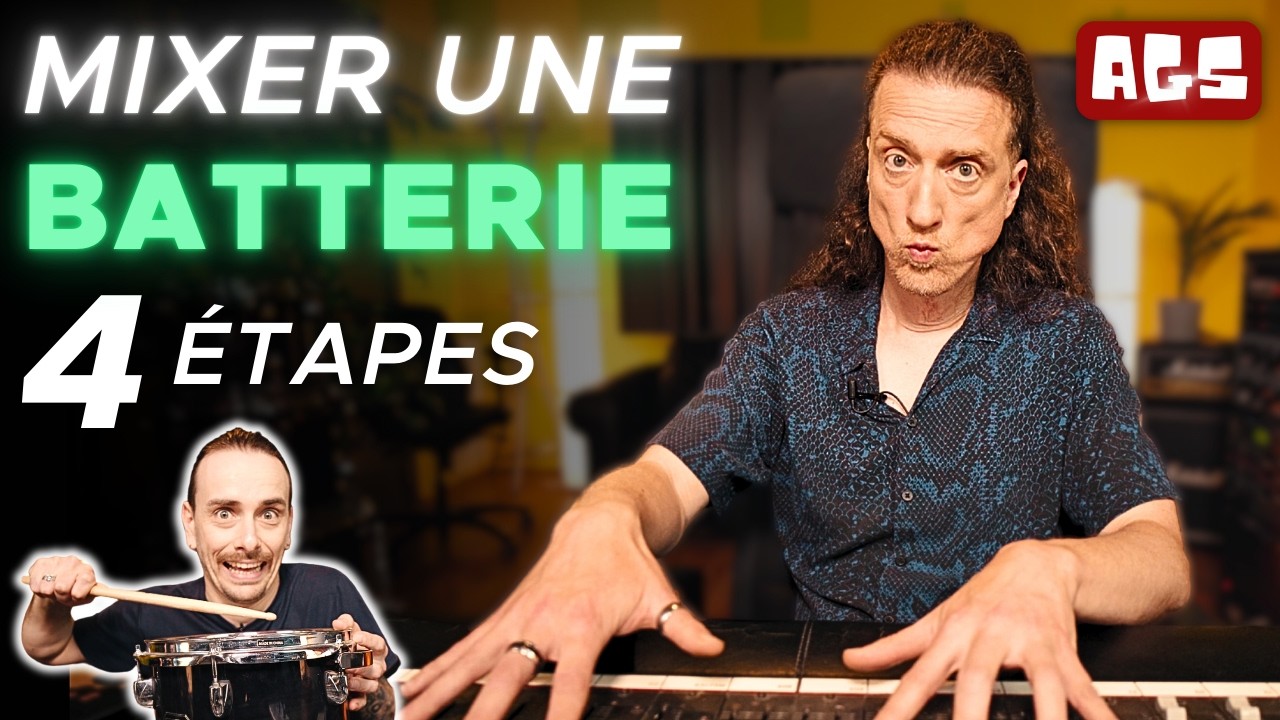 MIXER une BATTERIE ? 4 étapes pour un mix qui marche à tous les coups.