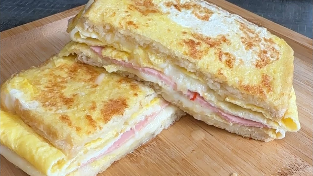 Omelette pain de mie