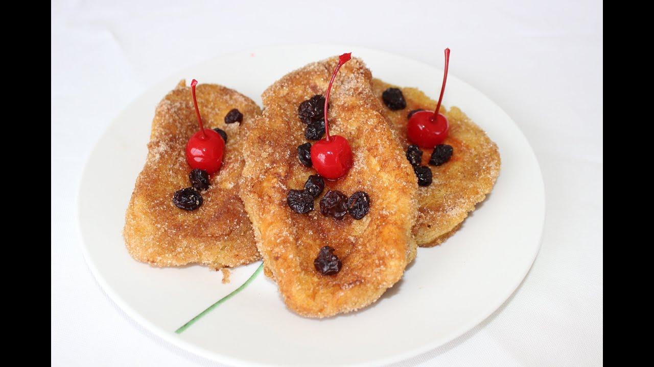 Deliciosos caballeros pobres postre - La receta de la abuelita