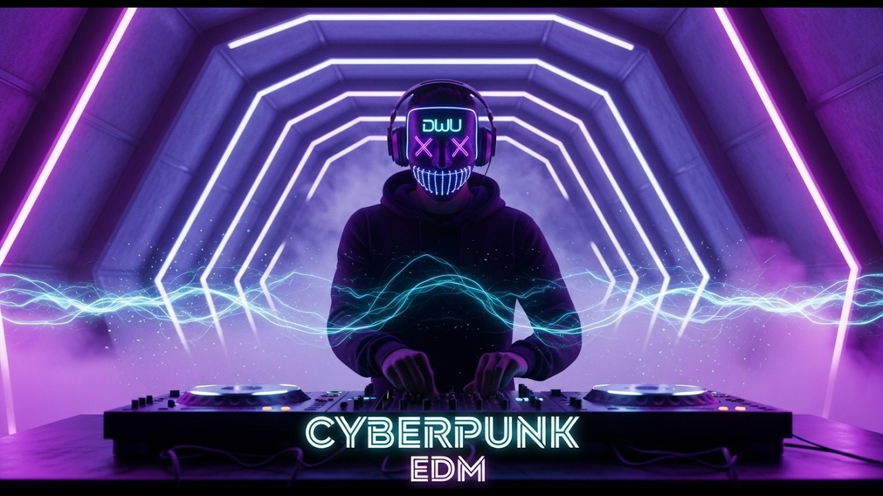 Dark EDM Mix 2026 ⚡ Cyberpunk Festival EDM, Future Rave, Melodic EDM Mix  DWU - Copyright Free Music