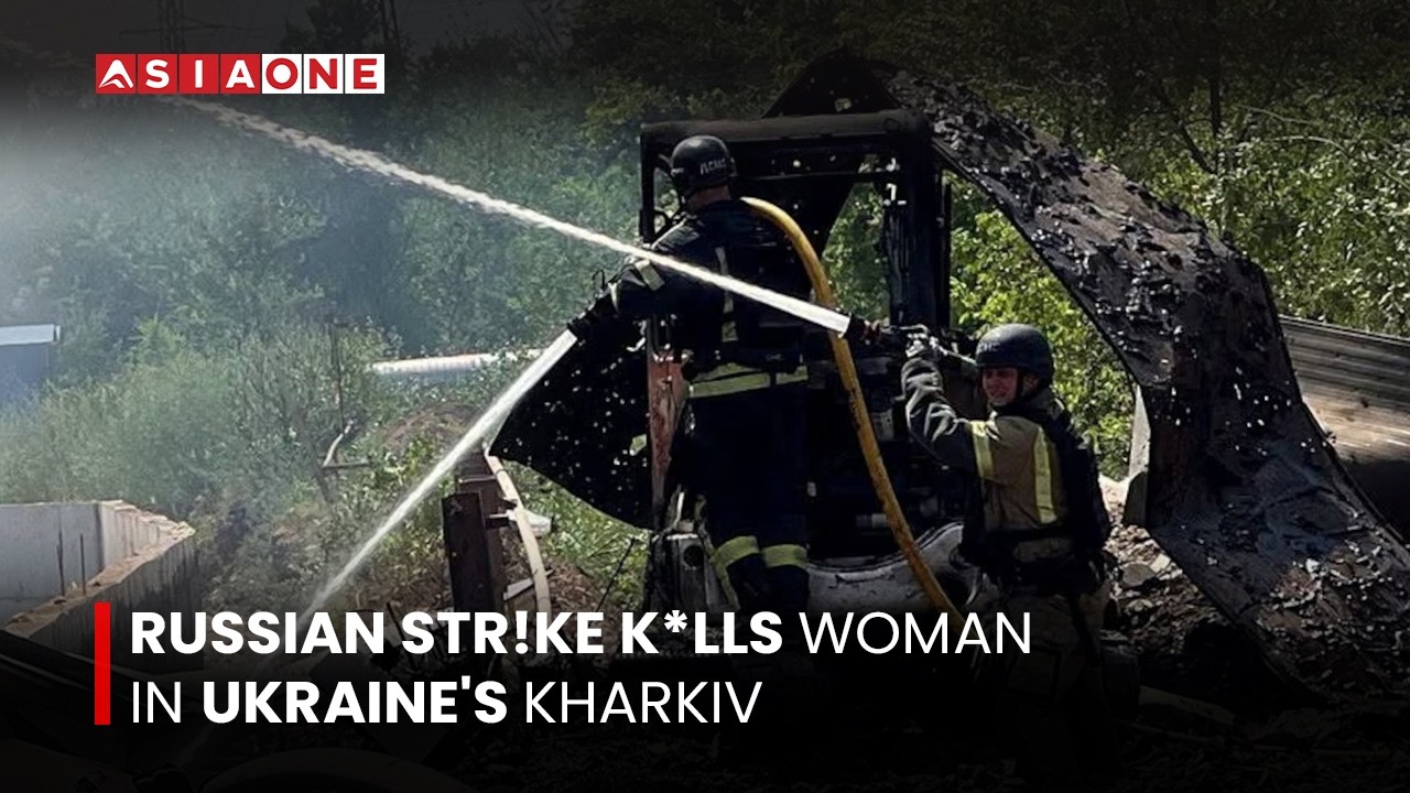 Russian Str!ke K*lls Woman In Kharkiv As Crimea Reports Power Outages | Asia One News