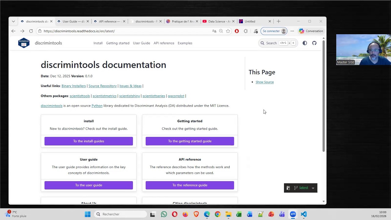 Analyse discriminante avec « discrimintools » (Python)