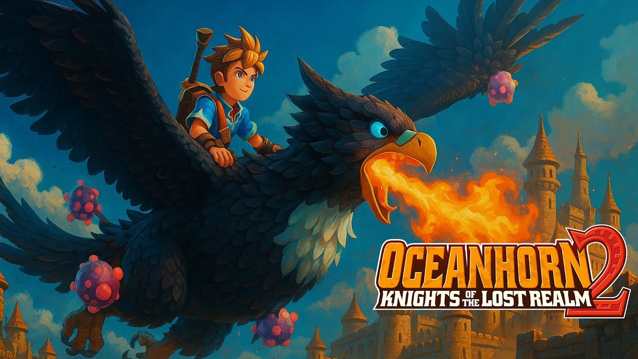 ОГНЕННАЯ ПТИЦА КАРАТУХ ► Oceanhorn 2: Knights of the Lost Realm #9