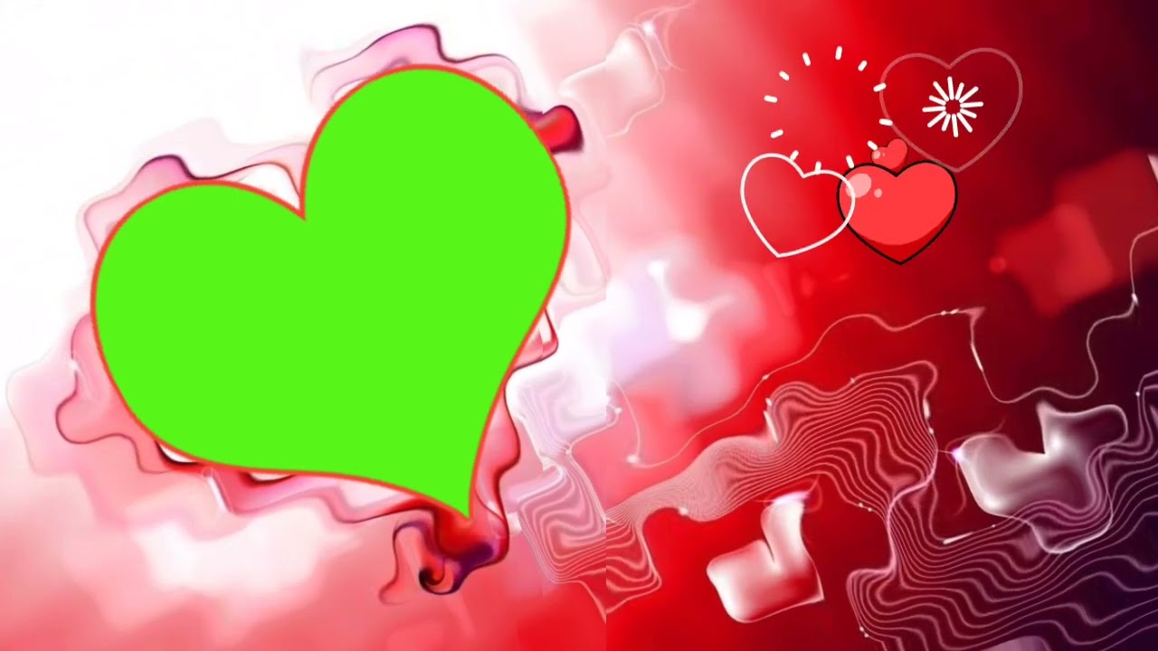green screen Dil effects background love Dil background video dil ceremony green screen video 2023